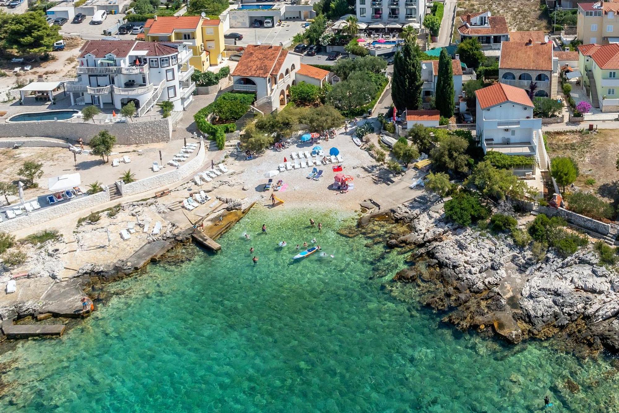 Seaside Apartments With A Swimming Pool Zecevo Rtic, Rogoznica - 8366 Ngoại thất bức ảnh